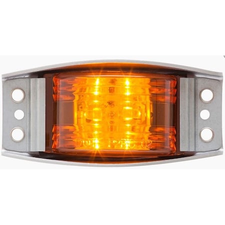 Optronics Yellow Marker/Clearance Light, Steel Housing MCL86AB